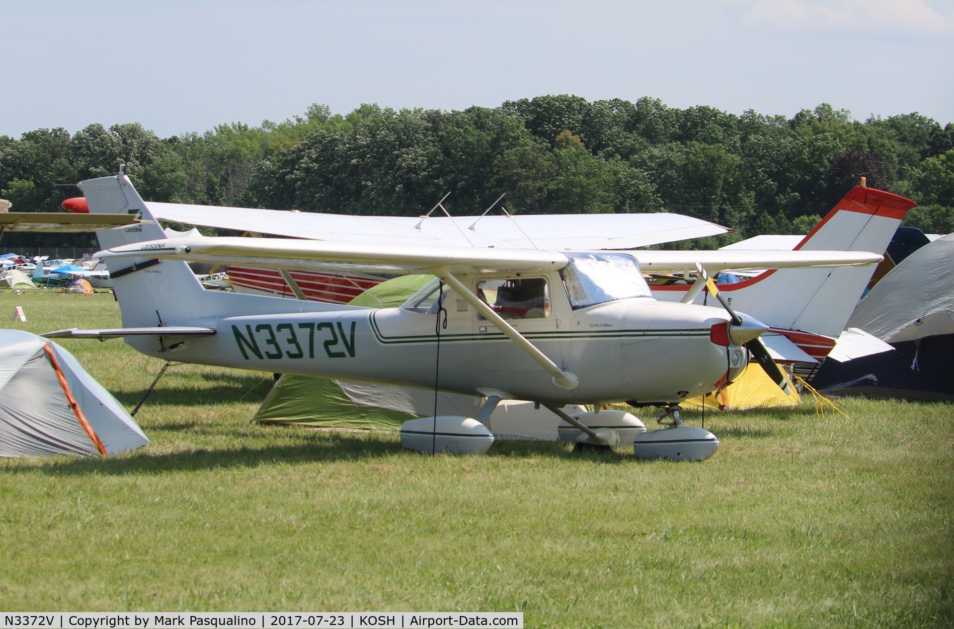 N3372V, 1974 Cessna 150M C/N 15076478, Cessna 150M
