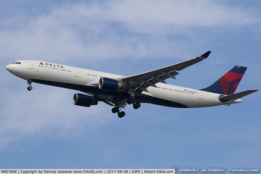 N803NW, 2003 Airbus A330-323 C/N 0542, Airbus A330-323 - Delta Air Lines  C/N 542, N803NW