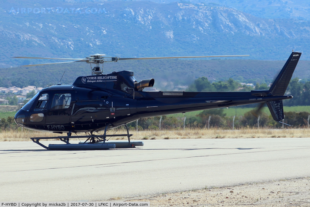 F-HYBD, 2016 Airbus Helicopters AS-350B-3 Ecureuil C/N 8261, Parked
