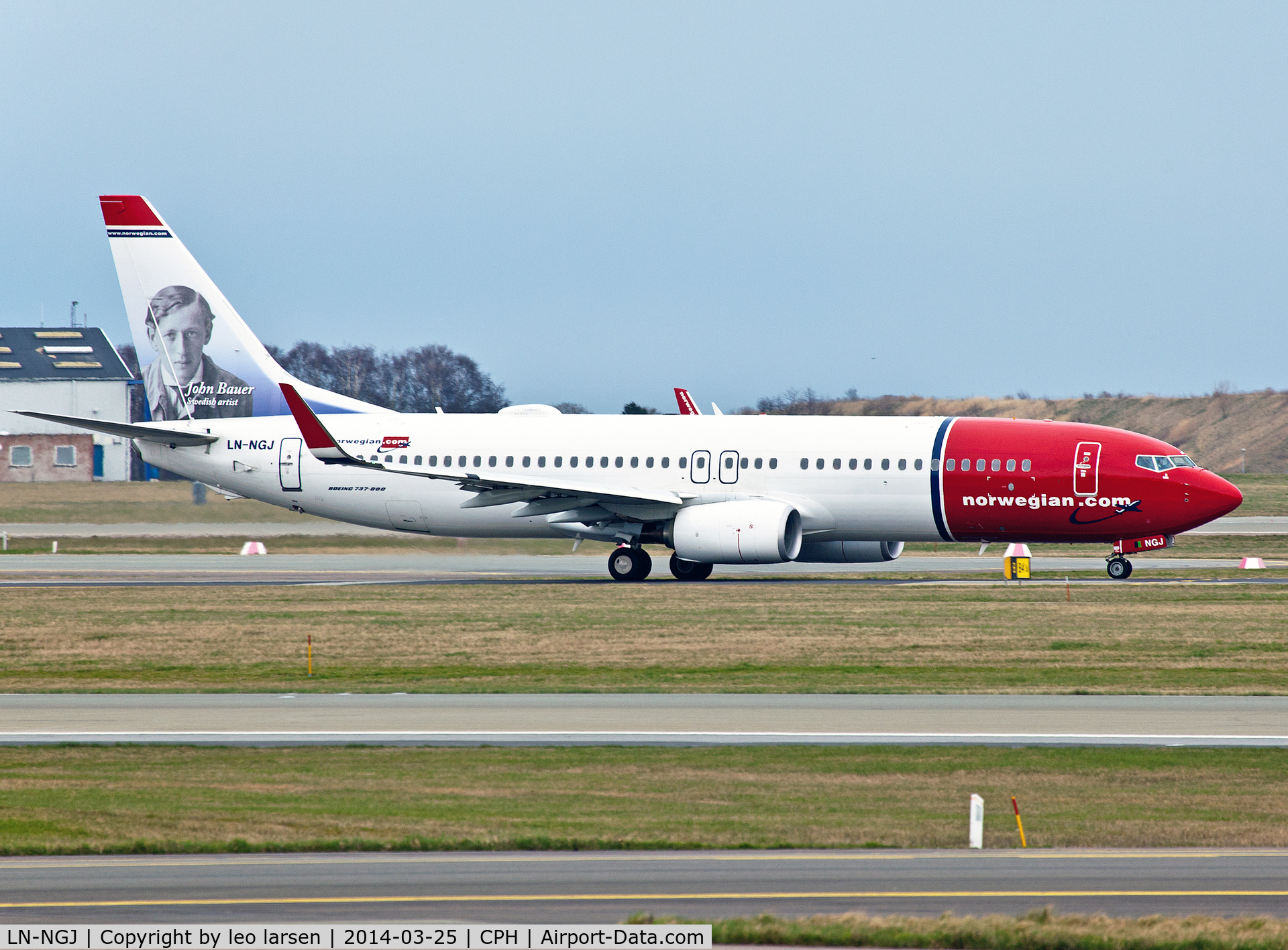 LN-NGJ, 2013 Boeing 737-8JP C/N 39021, Copenhagen 25.3.2014