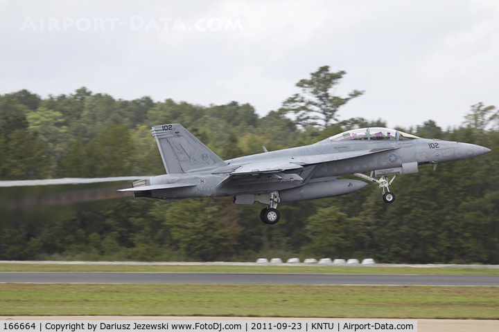 166664, Boeing F/A-18F Super Hornet C/N F142, F/A-18F Super Hornet 166664 AC-102 from VF-32 
