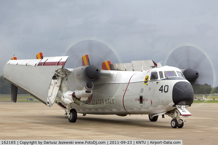 162165, Grumman C-2A Greyhound C/N 45, C-2A Greyhound 162165 40 from VRC-40 