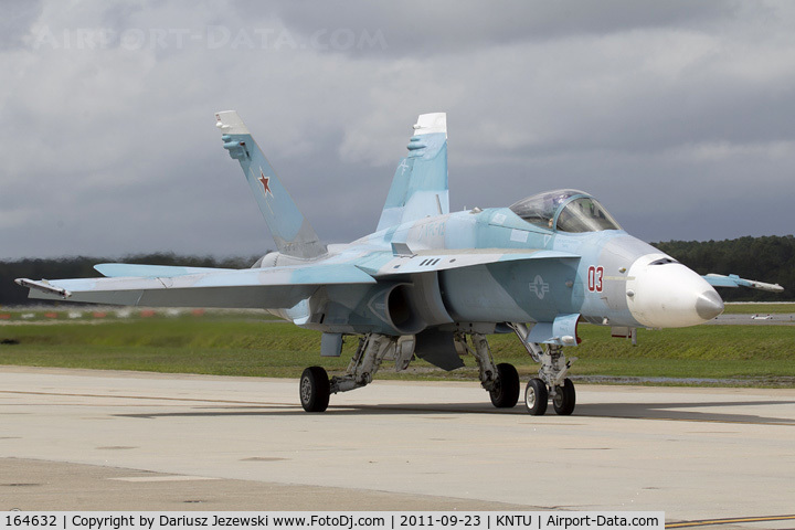 164632, McDonnell Douglas F/A-18C Hornet C/N 1049/C261, F/A-18A Hornet 164632 AF-03 from VFC-12 