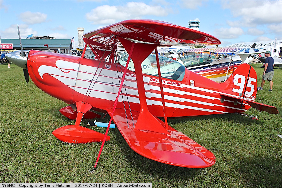 N95MC, 1981 Christen Eagle II C/N MCCANN-0001, At 2017 EAA Airventure at Oshkosh