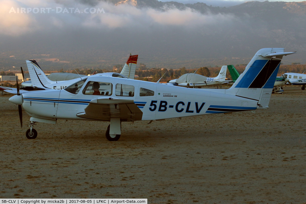 5B-CLV, 1980 Piper PA-28RT-201 Arrow IV C/N 28R-8018069, Taxiing