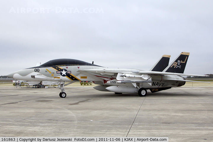 161863, Grumman F-14A Tomcat C/N 499, F-14A Tomcat 161863 AJ-00 from VF-84 Jolly Rogers NAS Oceana, VA