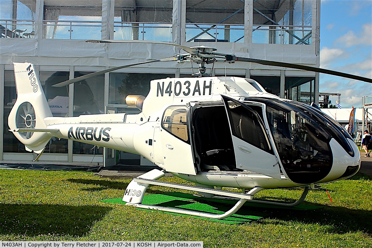 N403AH, Eurocopter EC-130-T2 C/N 8300, At 2017 EAA Airventure at Oshkosh