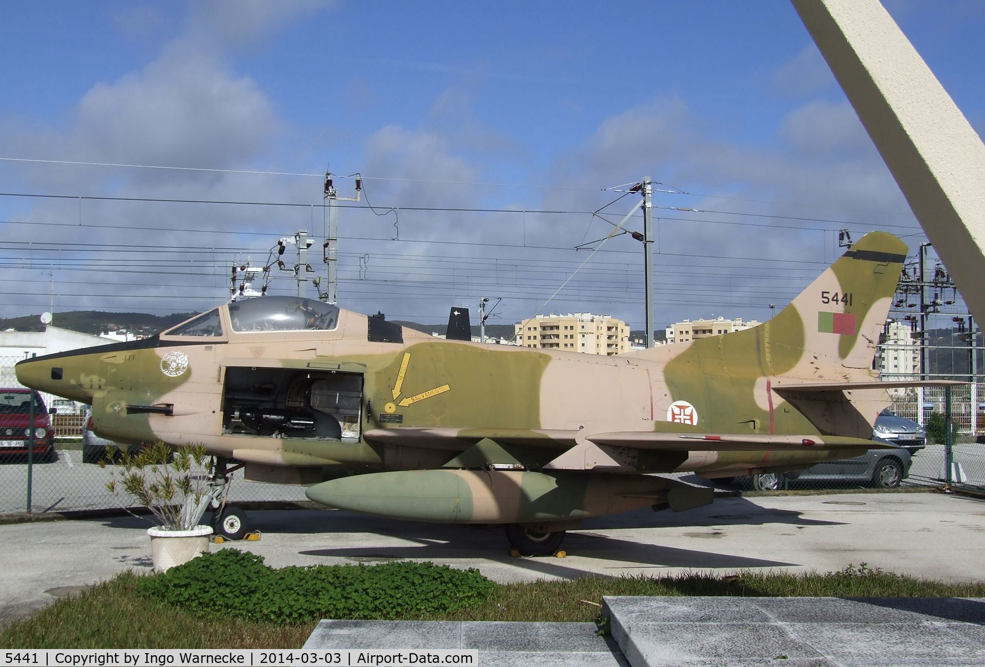 5441, Fiat G-91R/3 C/N F1-0064, FIAT G.91R/3 at the Museu do Ar, Alverca