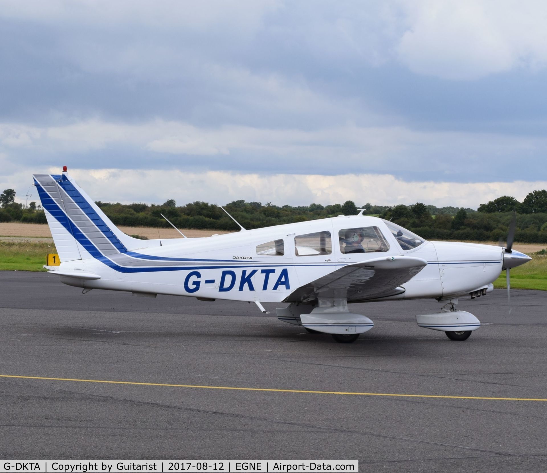 G-DKTA, 1980 Piper PA-28-236 Dakota C/N 28-8011089, At Gamston