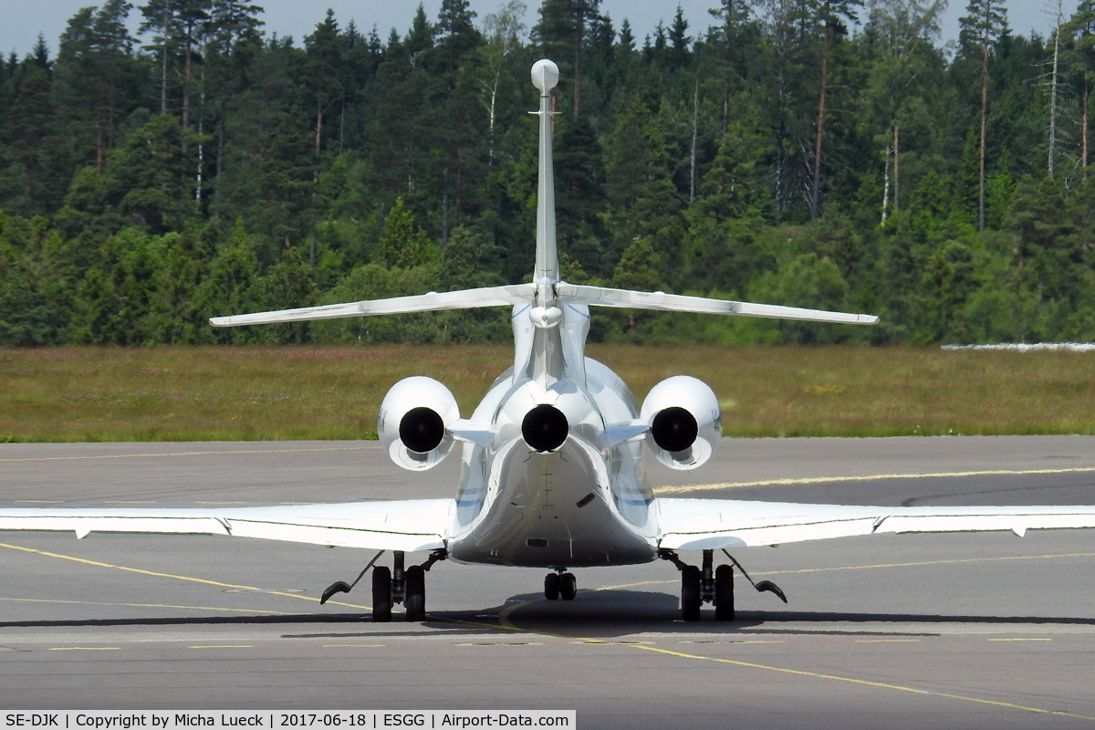 SE-DJK, 2009 Dassault Falcon 7X C/N 59, At Gothenburg