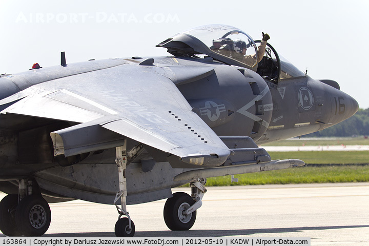 163864, McDonnell Douglas AV-8B Harrier II C/N 172, AV-8B Harrier 163864 CG-16 from VMA-231 