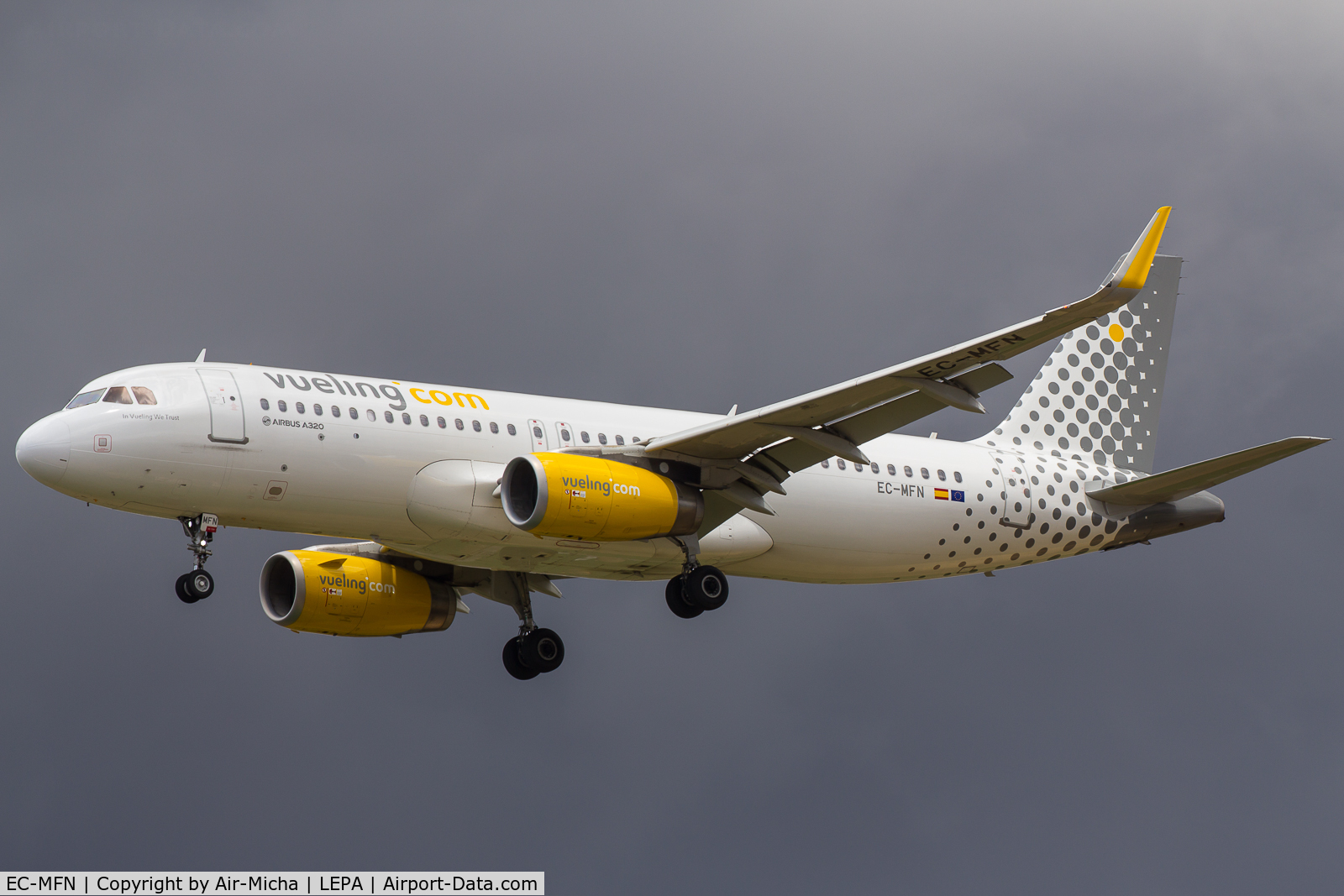 EC-MFN, 2015 Airbus A320-232 C/N 6594, Vueling Airlines