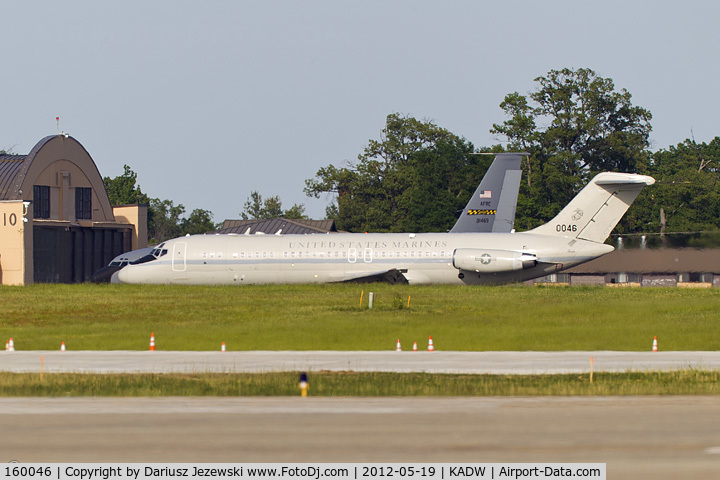 160046, 1975 McDonnell Douglas C-9B Skytrain II C/N 47684, C-9B Skytrain 160040 from VMR-1 