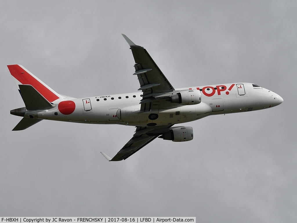 F-HBXH, 2010 Embraer 170ST (ERJ-170-100ST) C/N 17000307, A54027 take off runway 23 to Lyon  (LYS)