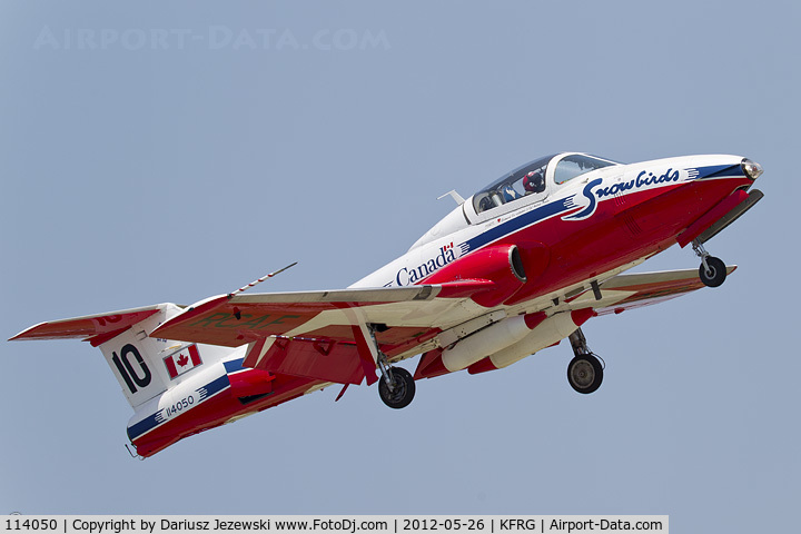 114050, Canadair CT-114 Tutor C/N 1050, CAF CT-114 Tutor 114050 C/N 1050 from Snowbirds Demo Team 15 Wing CFB Moose Jaw, SK