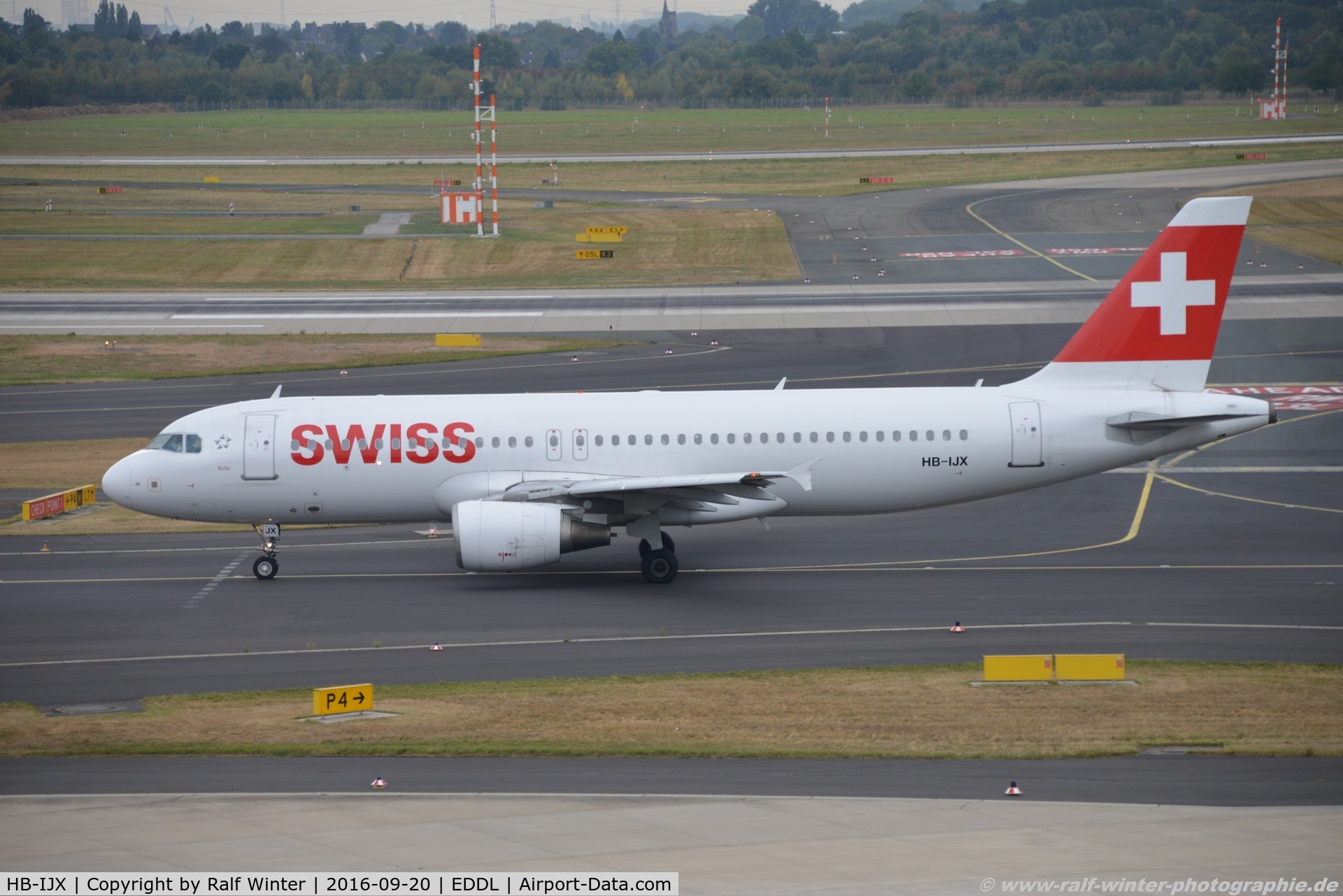 HB-IJX, 2002 Airbus A320-214 C/N 1762, Airbus A320-214 - LX SWR Swiss International Air Lines 'Davos' - 1762 - HB-IJX - 20.09.2016 - DUS