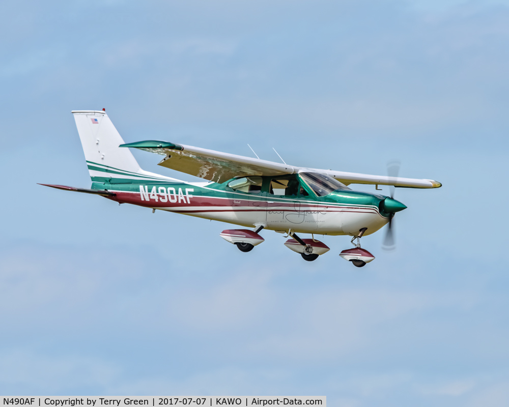 N490AF, 1970 Cessna 177B Cardinal C/N 17701493, KAWO