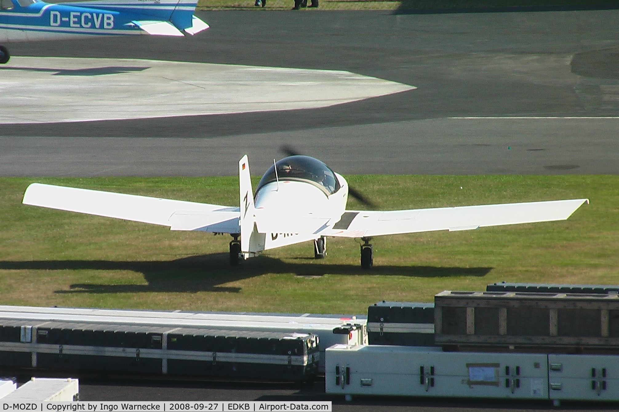 D-MOZD, Roland Z-602 C/N 9529, Roland Z-602 at Bonn-Hangelar airfield