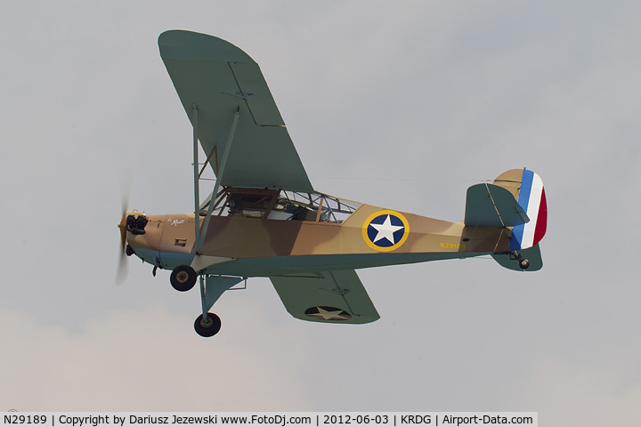 N29189, 1940 Aeronca 60-TF C/N 2510T, Aeronca 60-TF 