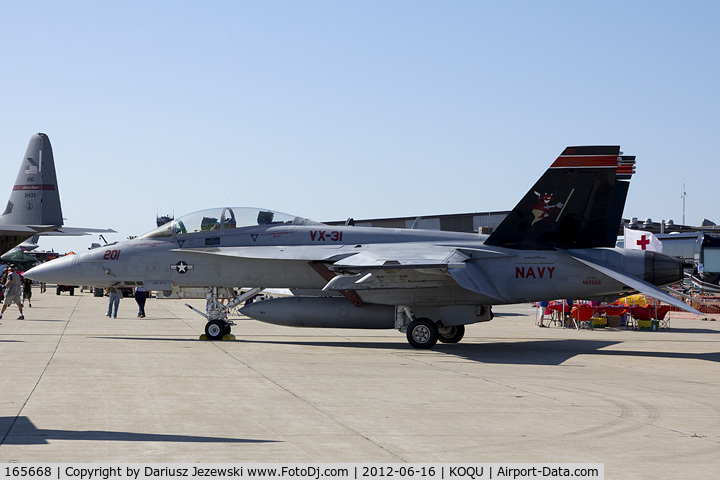 165668, Boeing F/A-18F Super Hornet C/N 1500/F007, F/A-18F Super Hornet 165668 DD-201 from VX-31 