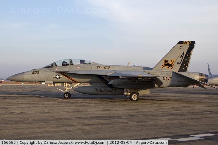 166663, Boeing F/A-18F Super Hornet C/N F141, F/A-18F Super Hornet 166663 AJ-200 from VF-213 