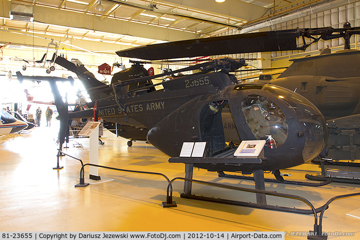 81-23655, Hughes MH-6A Little Bird C/N 0000, Hughes MD 530F/MH-6J ?Little Bird?, 81-23655 - American Helicopter Museum