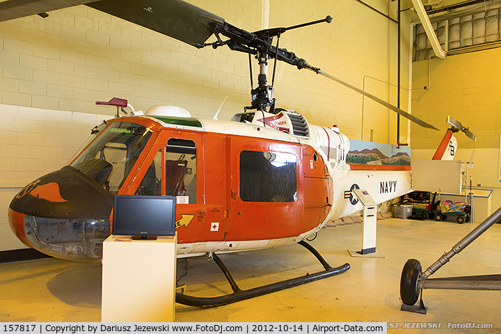 157817, Bell TH-1L Iroquois C/N 6412, Bell TH-1L Iroquois (204) 157817 - American Helicopter Museum