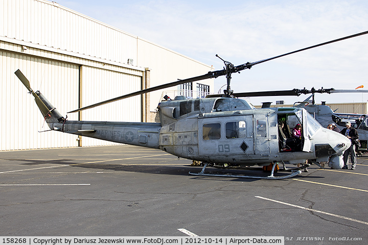 158268, Bell UH-1N Iroquois C/N 31609, UH-1N Twin Huey 158268 CA-09 from HMLA-467 