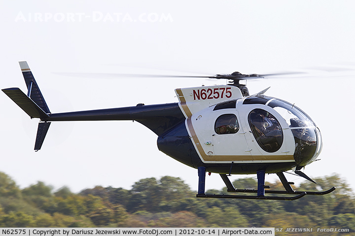 N62575, 1968 Hughes OH-6A Cayuse C/N 0497, Hughes OH-6A C/N 67-16112, N62575