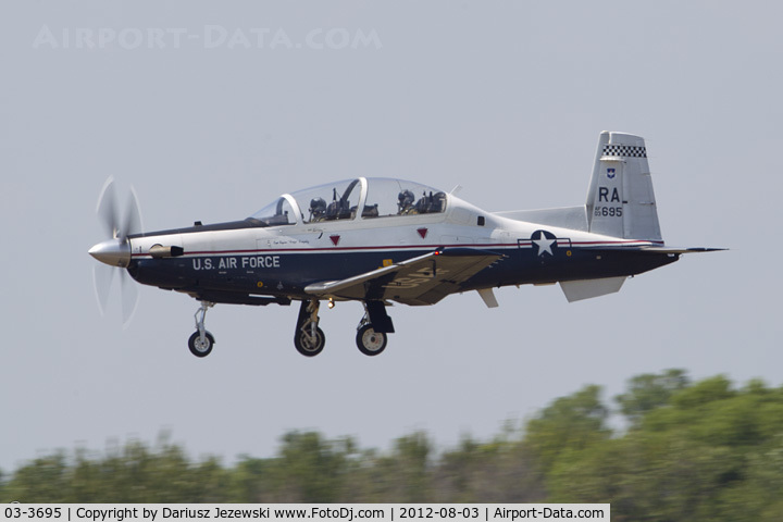 03-3695, 2003 Raytheon T-6A Texan II C/N PT-241, T-6A Texan II 03-3695 RA from 559th FTS 