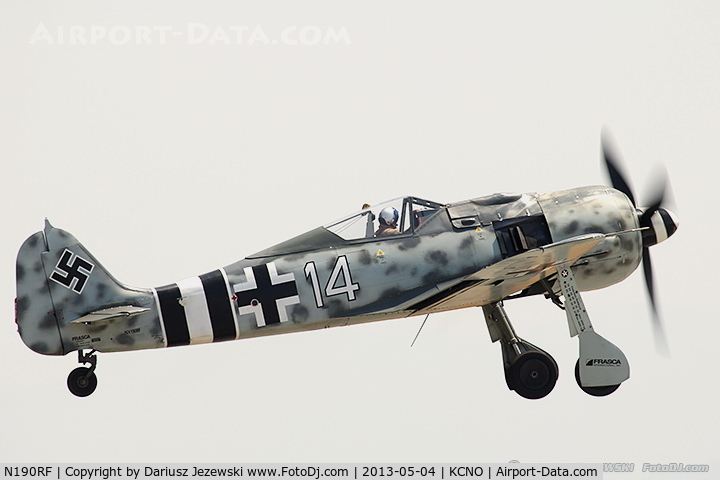 N190RF, Focke-Wulf Fw-190A-9 C/N 980 574, Focke Wulf FW 190A-9  C/N 980 574, NX190RF