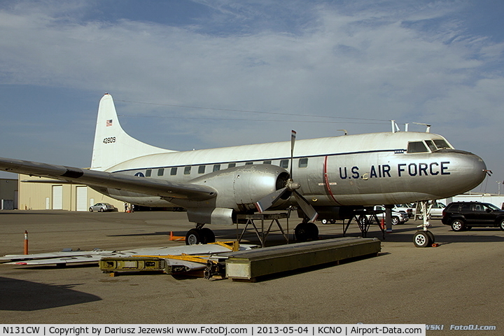 N131CW, 1954 Convair C-131D Samaritan C/N 205, Convair C-131D Samaritan C/N 54-2809, N131CW