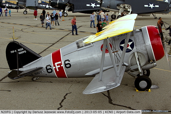 N20FG, 1938 Grumman F3F-2 C/N 1033, Grumman F3F-2 Flying Barrel  C/N 1033, N20FG