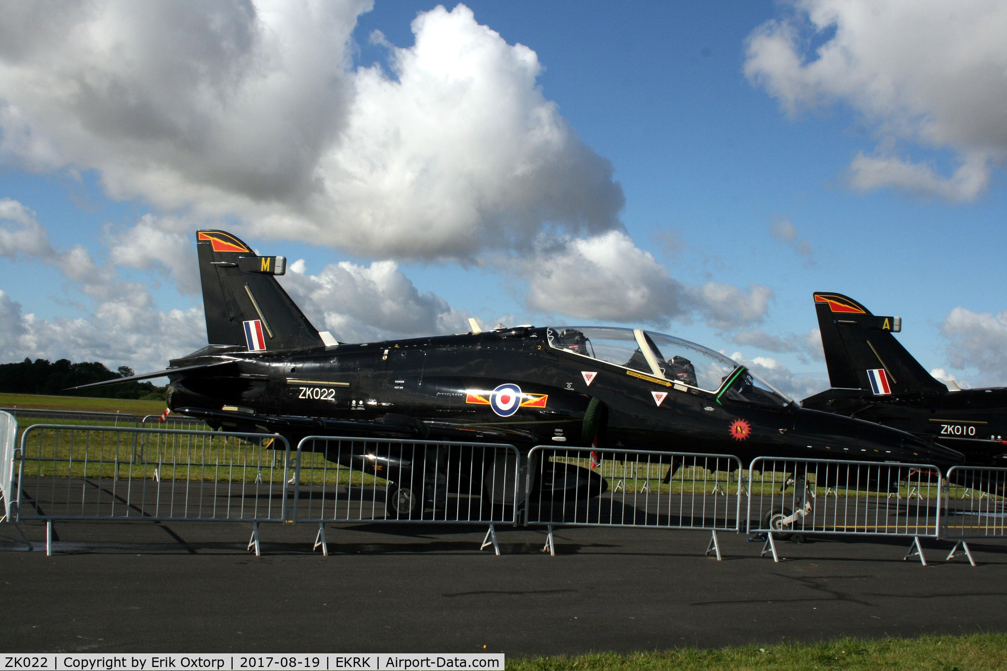 ZK022, 2009 British Aerospace Hawk T2 C/N RT013/1251, ZK022 in the 