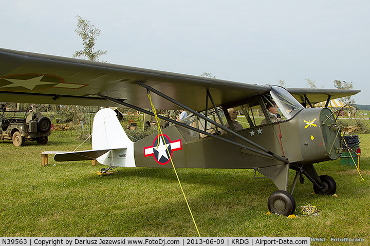 N39563, 1944 Aeronca 65-TAC C/N F5664TA, Aeronca 65-TAC L-3B  C/N F5664TA, N39563