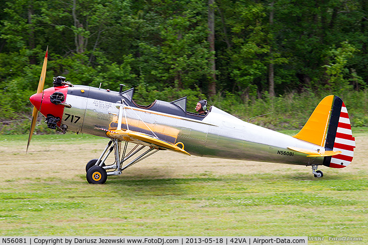 N56081, 1942 Ryan Aeronautical ST3KR C/N 1926, Ryan Aeronautical ST-3KR (PT-22)  C/N 1926, N56081