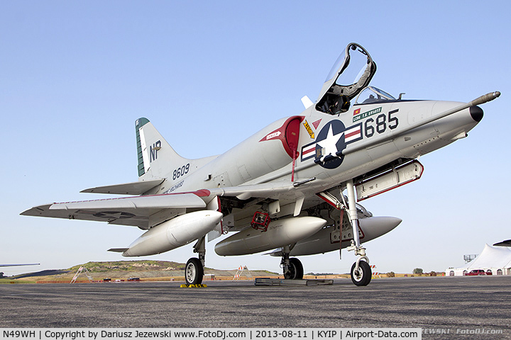 N49WH, 1959 Douglas A-4B Skyhawk C/N 11366, Douglas A-4B Skyhawk  C/N 11366, N49WH