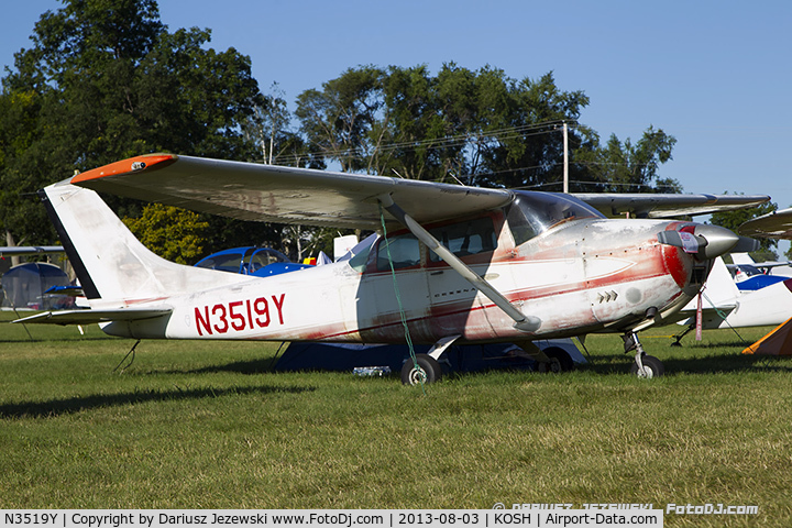N3519Y, 1962 Cessna 182E Skylane C/N 18254419, Cessna 182E Skylane  C/N 18254419, N3519Y