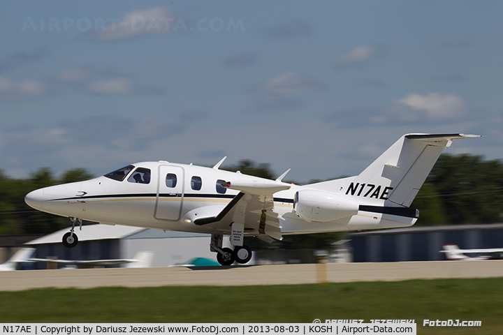 N17AE, 2007 Eclipse Aviation Corp EA500 C/N 000017, Eclipse Aviation Corp EA500  C/N 17, N17AE