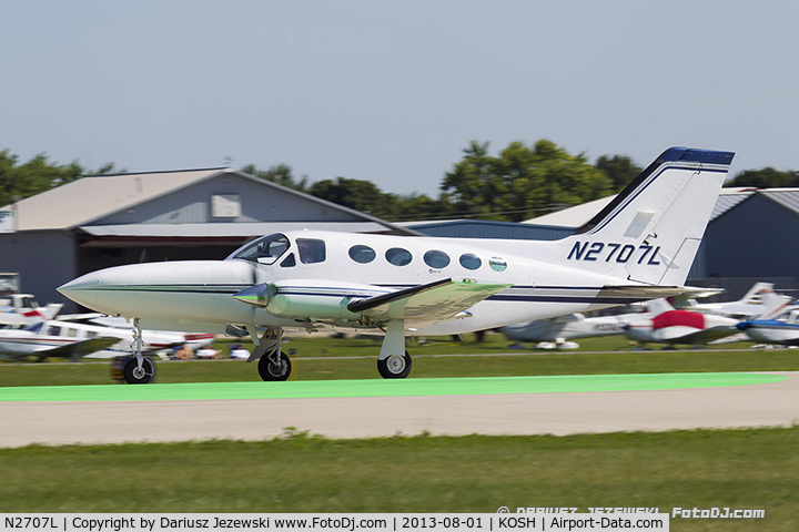 N2707L, 1980 Cessna 414A Chancellor C/N 414A0609, Cessna 414A Chancellor  C/N 414A0609, N2707L