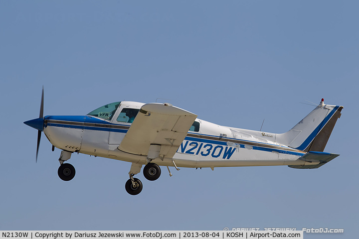 N2130W, 1974 Beech C23 Sundowner 180 C/N M-1505, Beech C23 Sundowner  C/N M-1505, N2130W