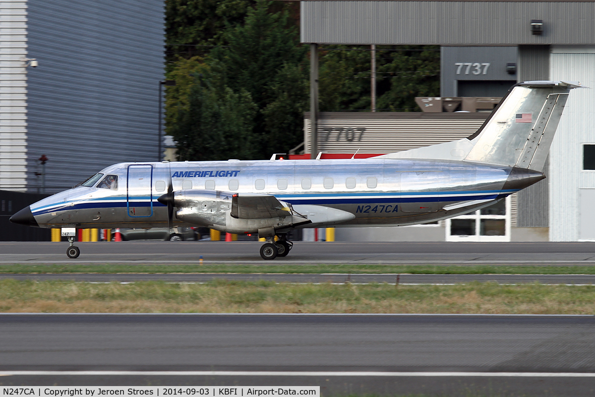 N247CA, 1991 Embraer EMB-120ER Brasilia C/N 120.225, kbfi