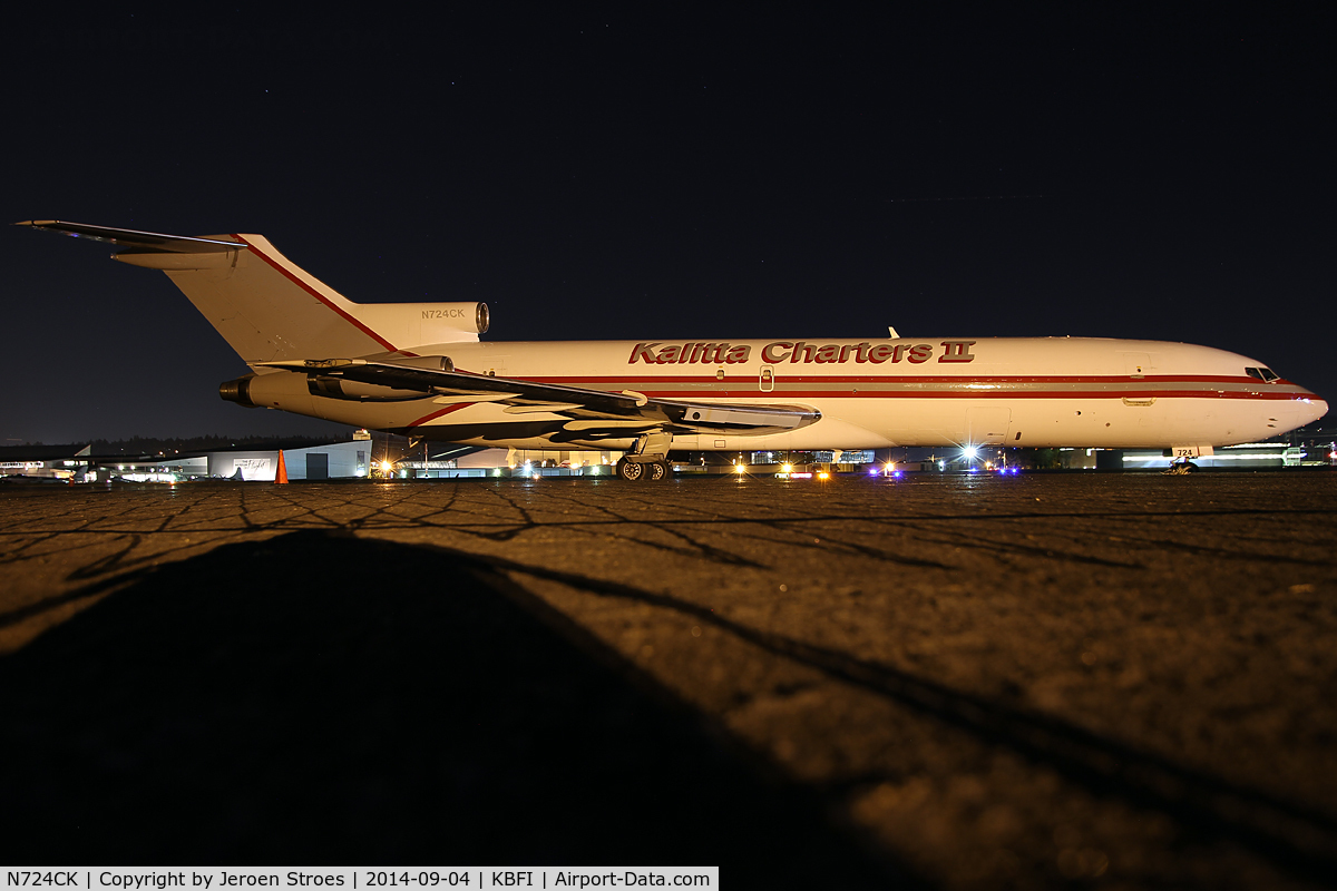 N724CK, 1971 Boeing 727-225F C/N 20383, kbfi