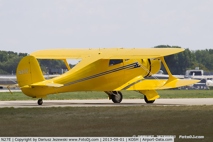 N27E, 1944 Beech D17S Staggerwing C/N 6883, Beech D17S Staggerwing  C/N 6883, NC27E