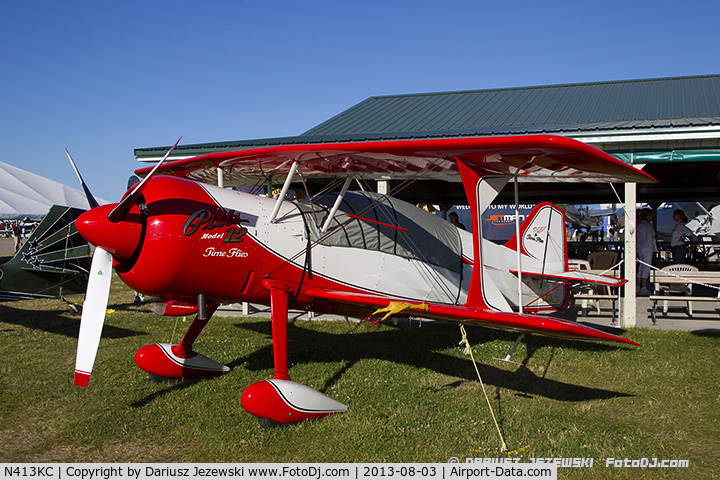 N413KC, 2011 Pitts M12 C/N 296, Pitts Model 12 