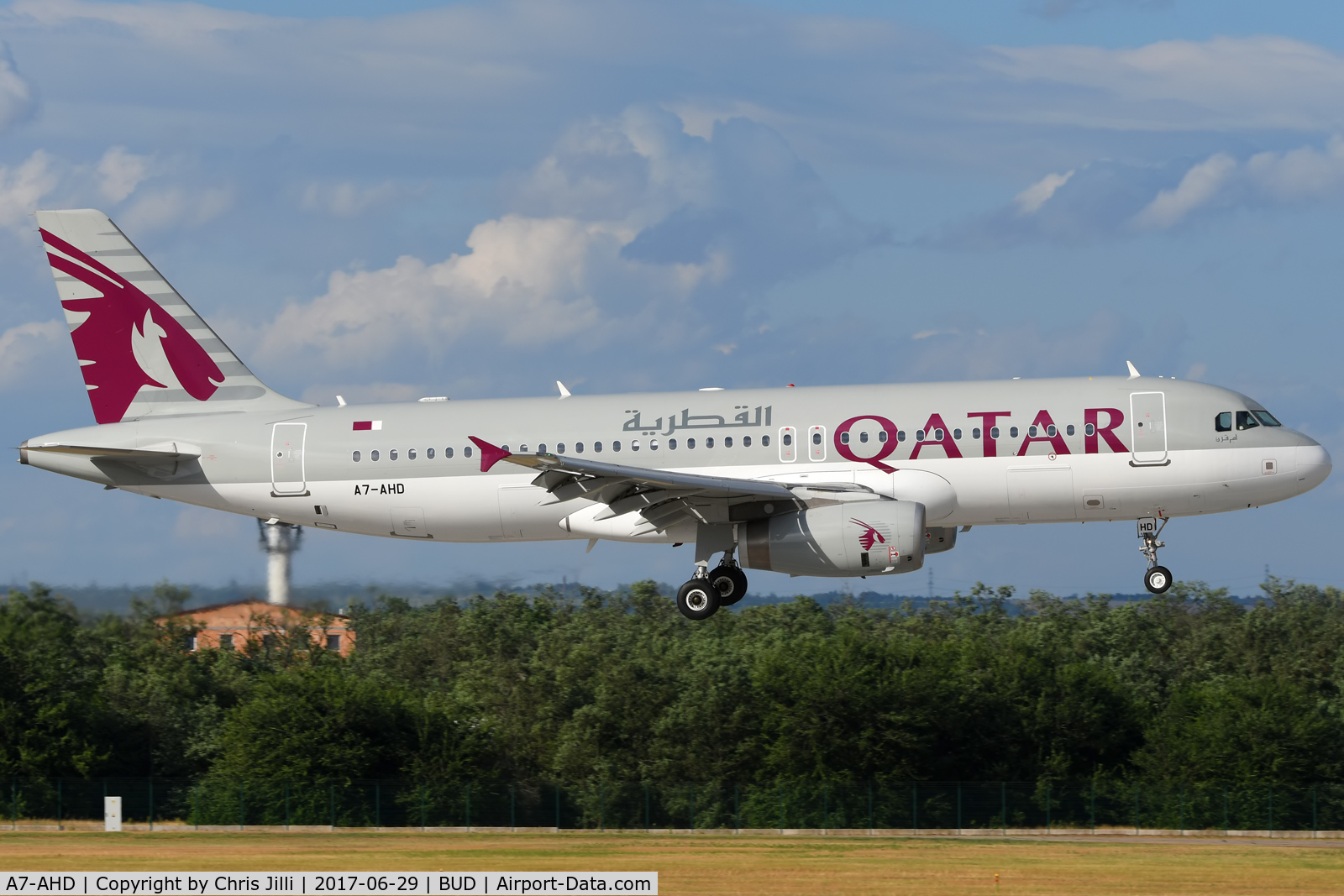 A7-AHD, 2010 Airbus A320-232 C/N 4436, Qatar Airways