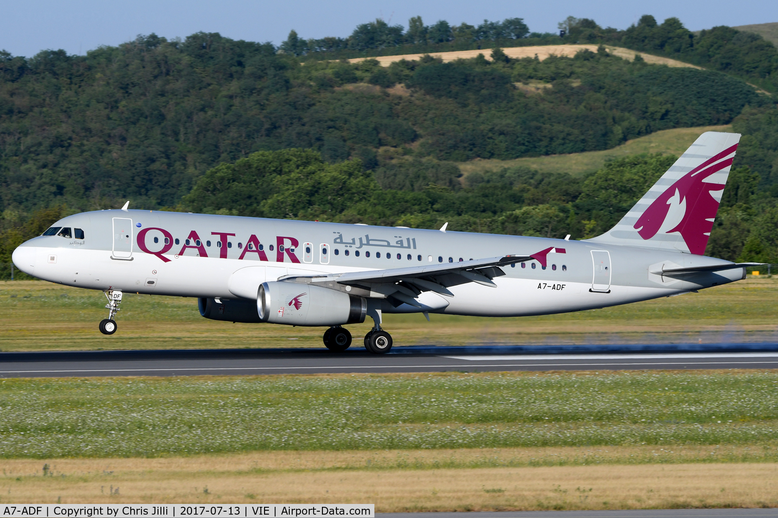 A7-ADF, 2003 Airbus A320-232 C/N 2097, Qatar Airways