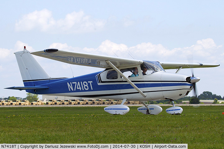 N7418T, 1959 Cessna 172A C/N 47018, Cessna 172A Skyhawk  C/N 47018, N7418T