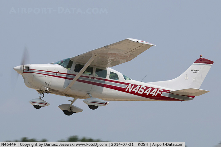 N4644F, 1966 Cessna P206A Super Skylane C/N P206-0244, Cessna P206A  C/N P206-0244, N4644F
