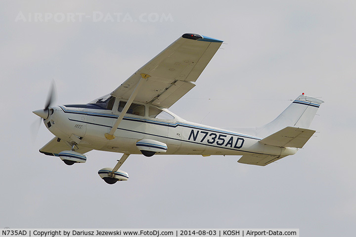N735AD, 1976 Cessna 182Q Skylane C/N 18265263, Cessna 182Q Skylane  C/N 18265263, N735AD